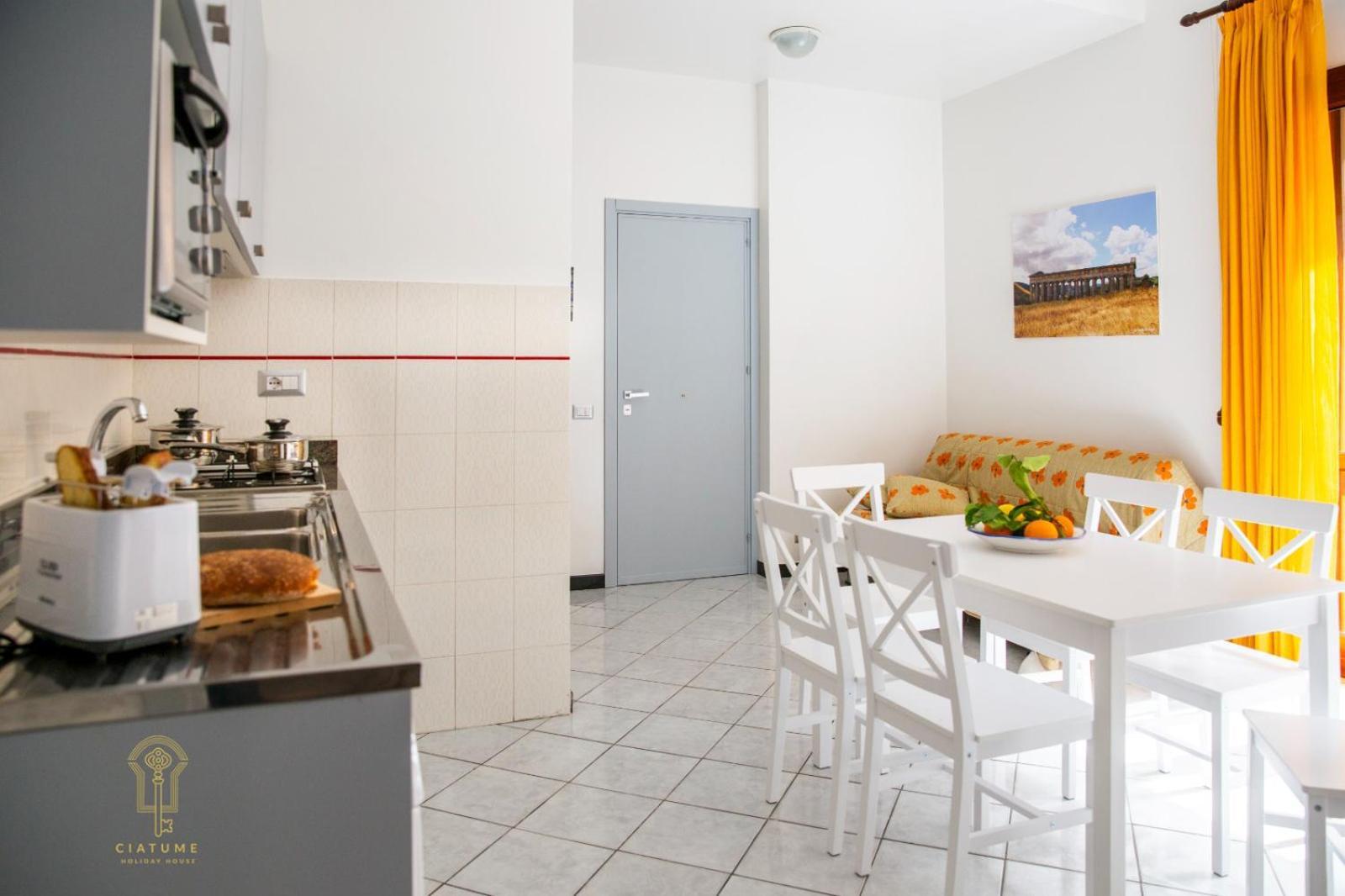 Ciatu Me' Brezza Marina Apartment กัสเตลลัมมาเร เดล โกลโฟ ภายนอก รูปภาพ